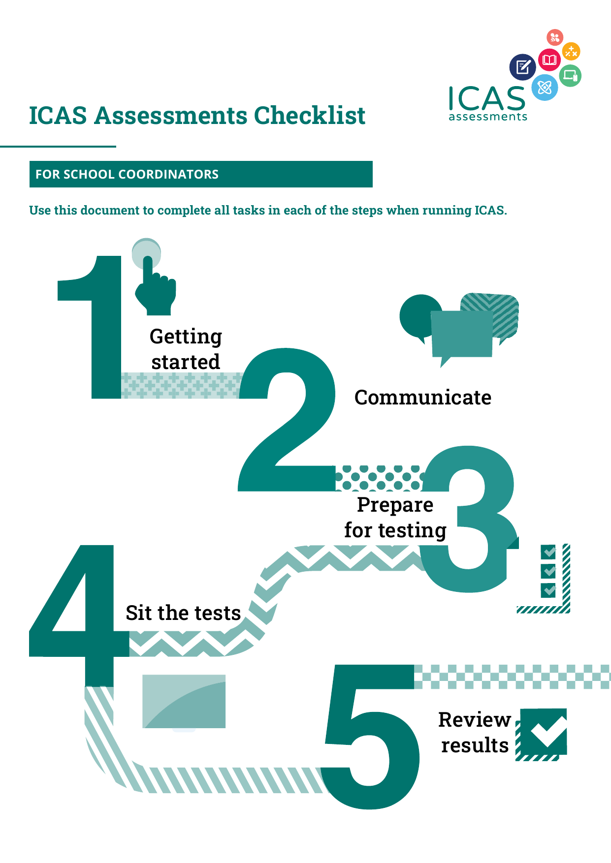 ICAS Assessments Checklist